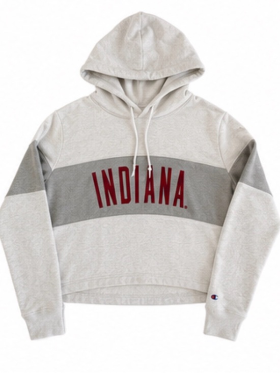 Champion Tops - Champion Indiana University Cropped Hoodie | Super Soft
